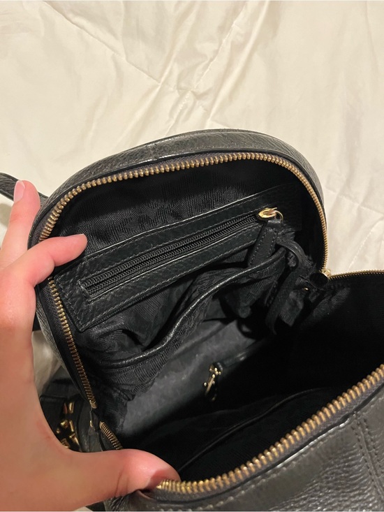 Michael Kors Black Leather studded Rhea backpack main image 10